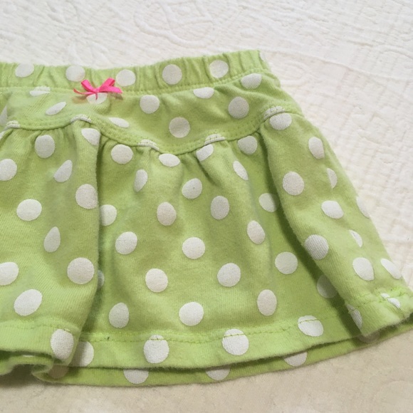 0-3m (6/$20) Polka-Dot Skirt by George - Picture 2 of 6